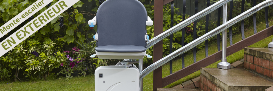 Un monte-escalier en extérieur ? C&rsquo;est possible !